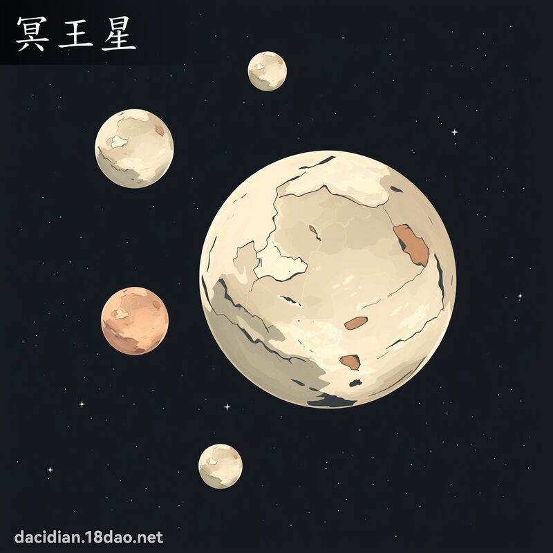 冥王星 - 國語大辭典配圖
