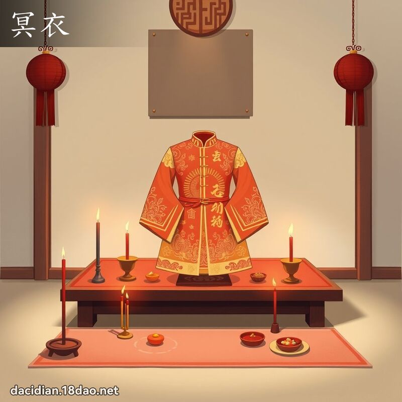 冥衣 - 国语大辞典配图