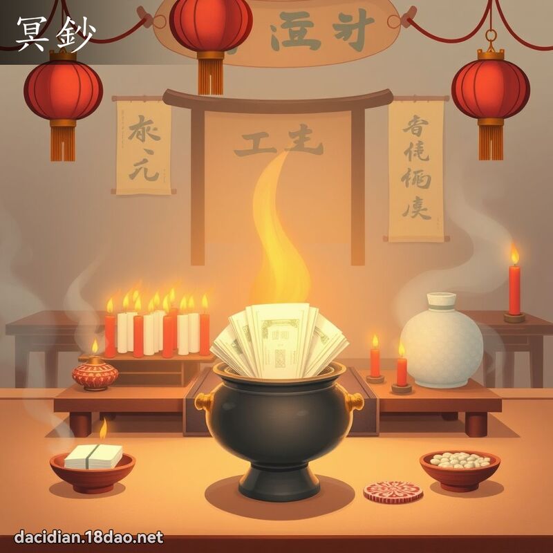 冥钞 - 国语大辞典配图