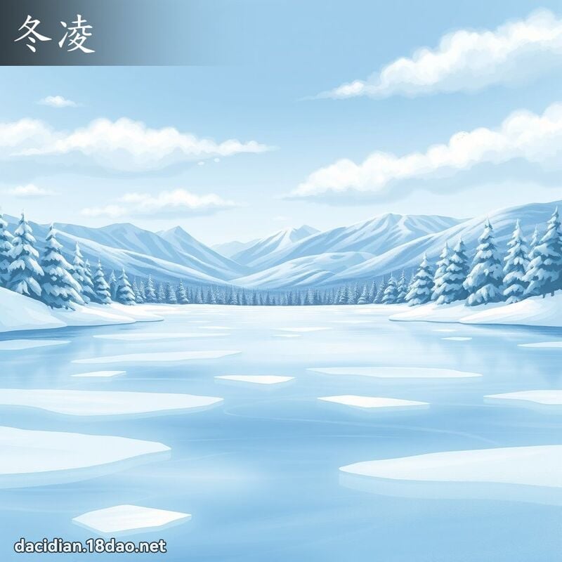 冬凌 - 國語大辭典配圖