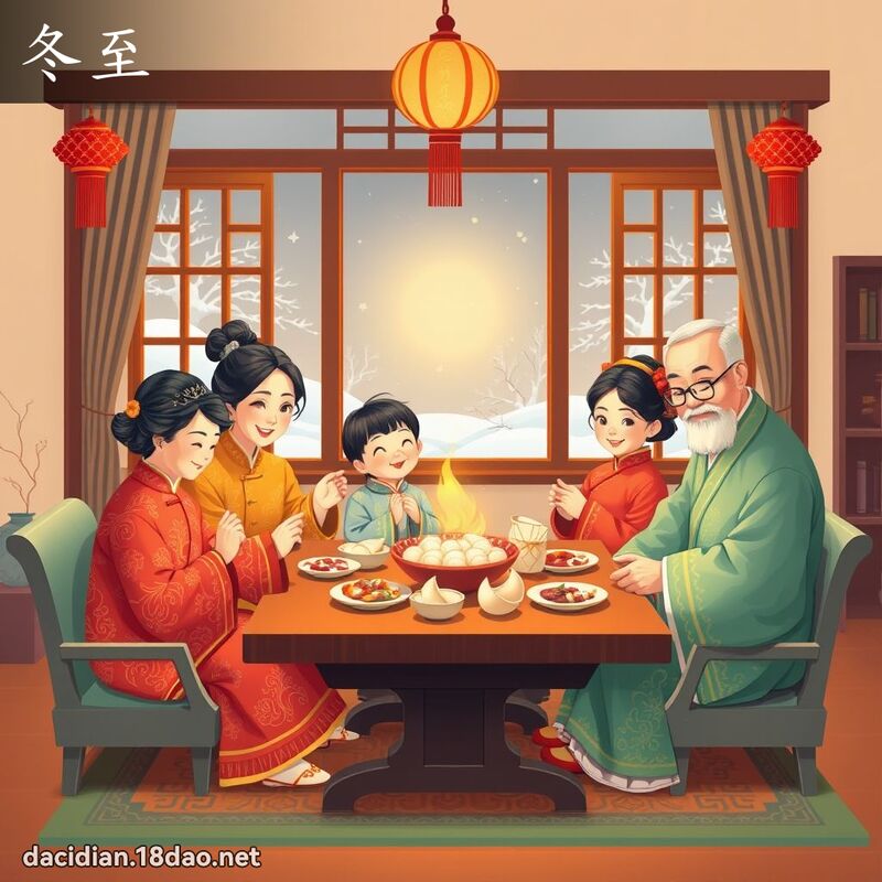 冬至 - 国语大辞典配图