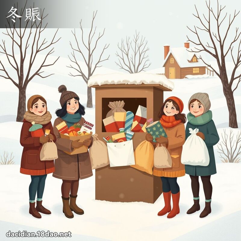 冬賑 - 國語大辭典配圖