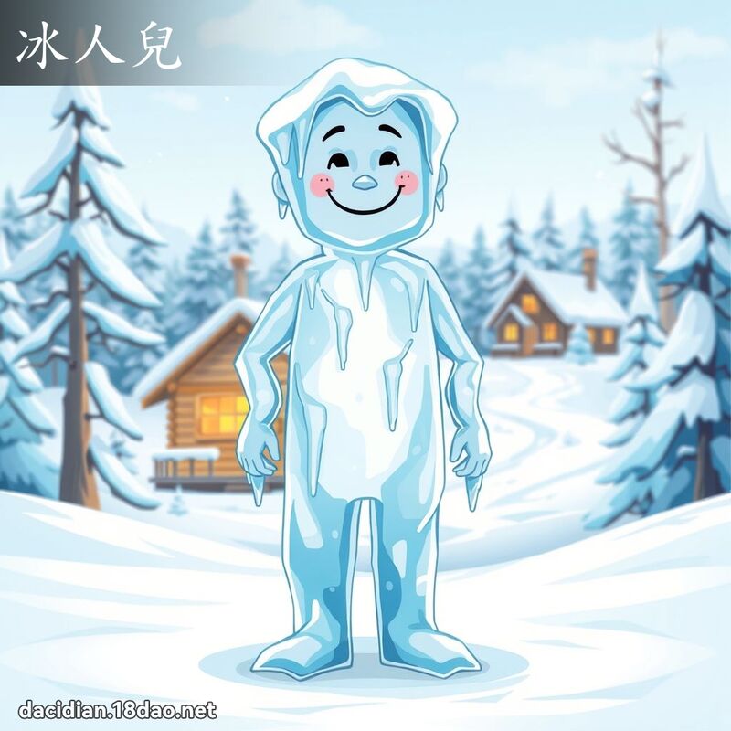 冰人儿 - 国语大辞典配图