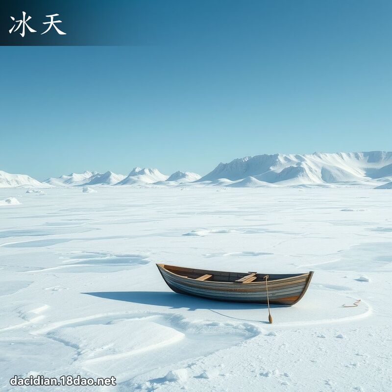 冰天 - 國語大辭典配圖