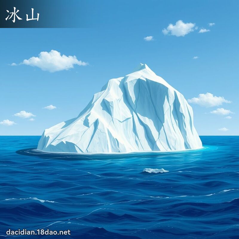 冰山 - 國語大辭典配圖