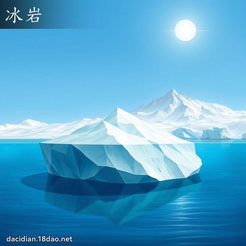 冰岩 - 國語大辭典配圖