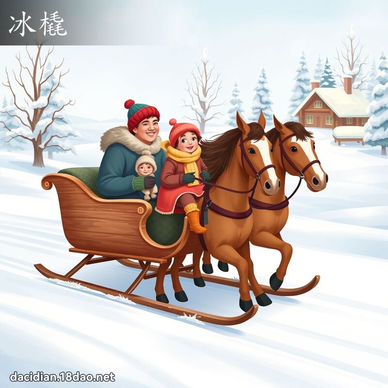 冰橇 - 國語大辭典配圖