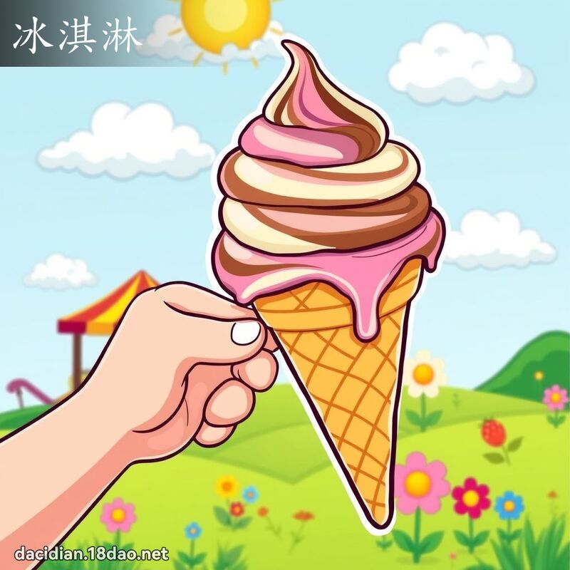 冰淇淋 - 国语大辞典配图