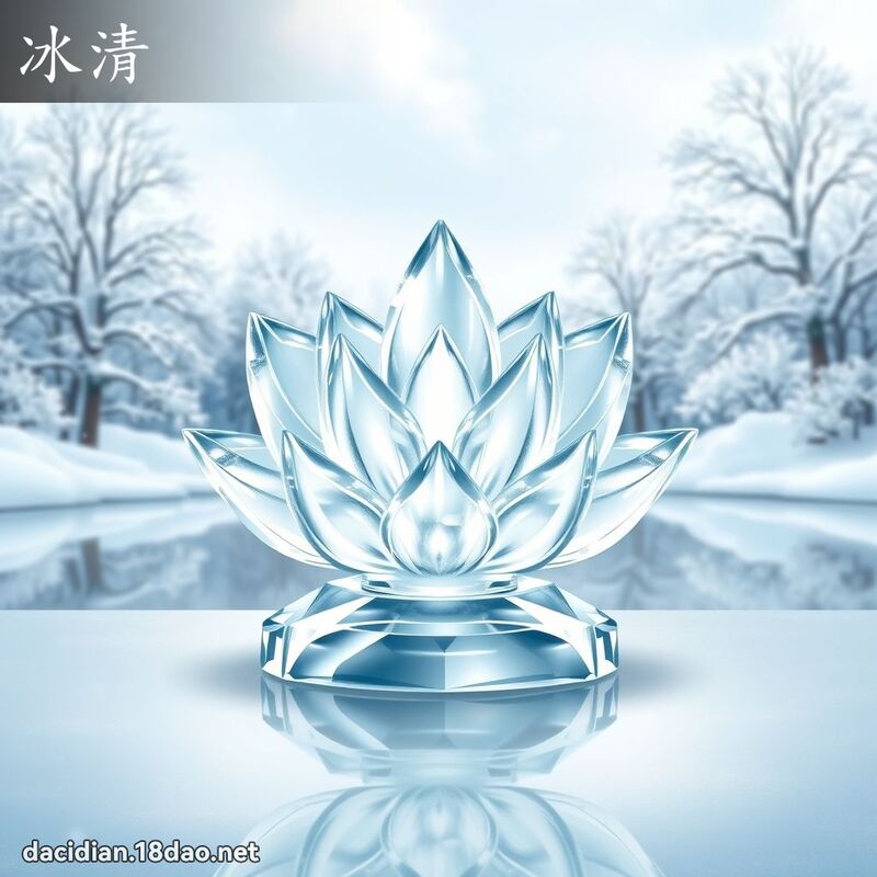 冰清 - 国语大辞典配图
