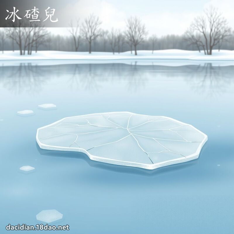 冰碴儿 - 国语大辞典配图