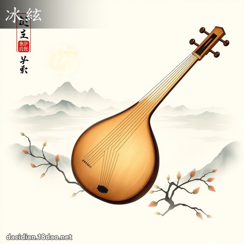 冰絃 - 国语大辞典配图