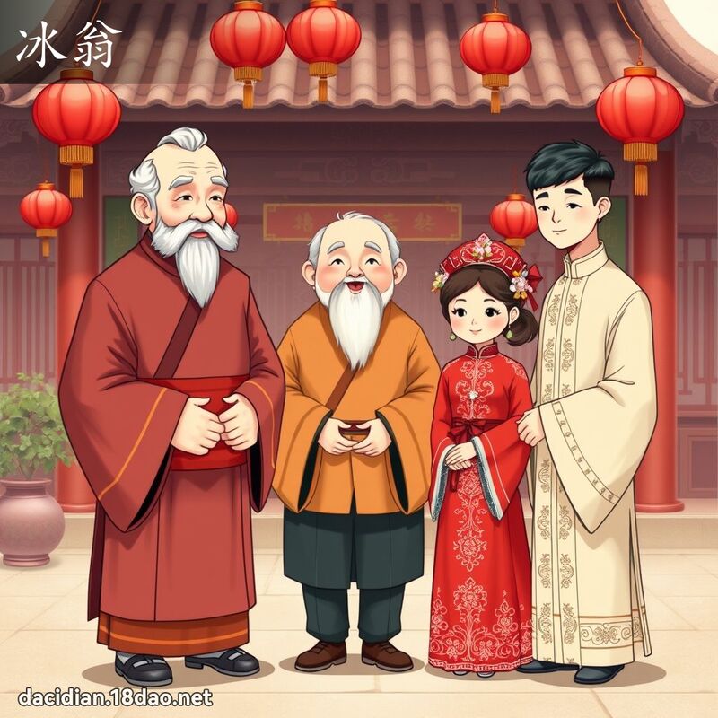 冰翁 - 國語大辭典配圖