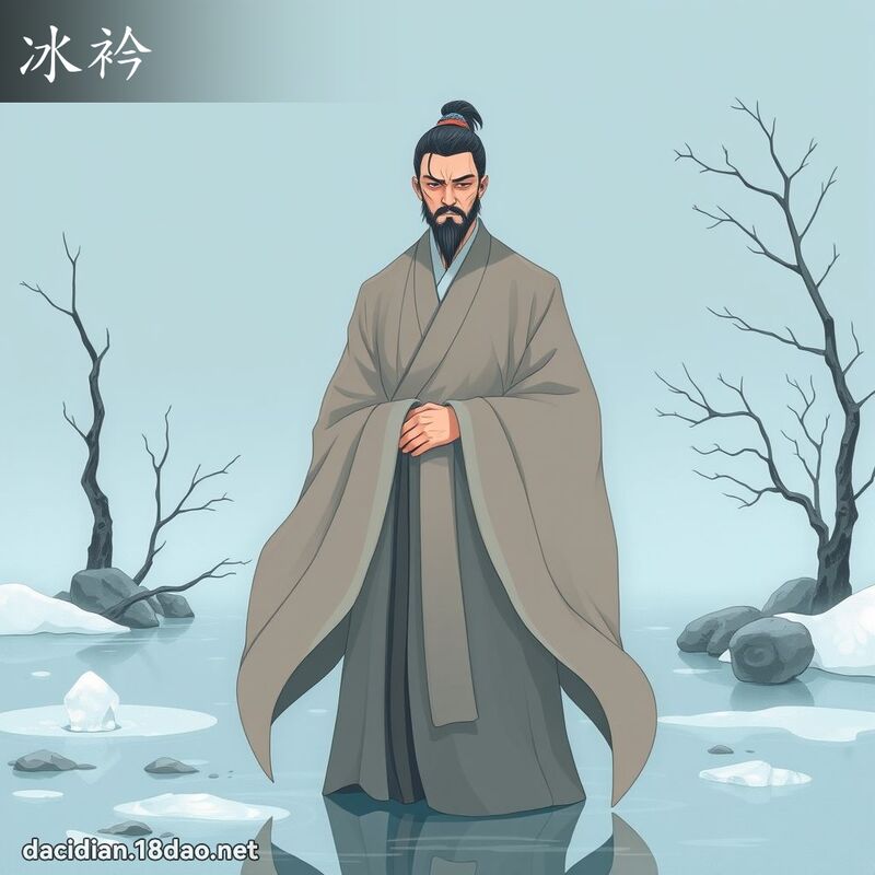 冰衿 - 國語大辭典配圖