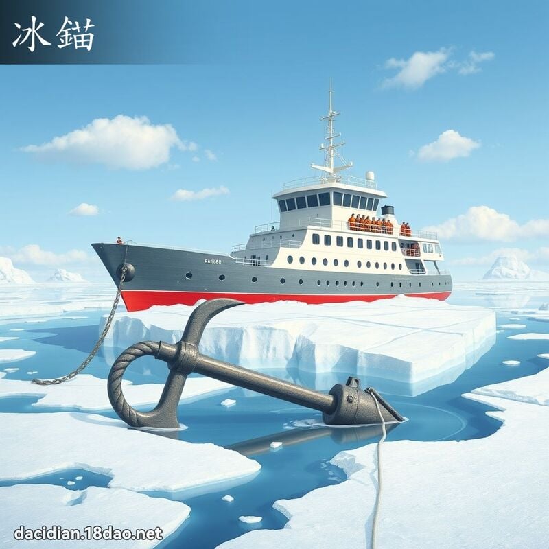 冰錨 - 國語大辭典配圖