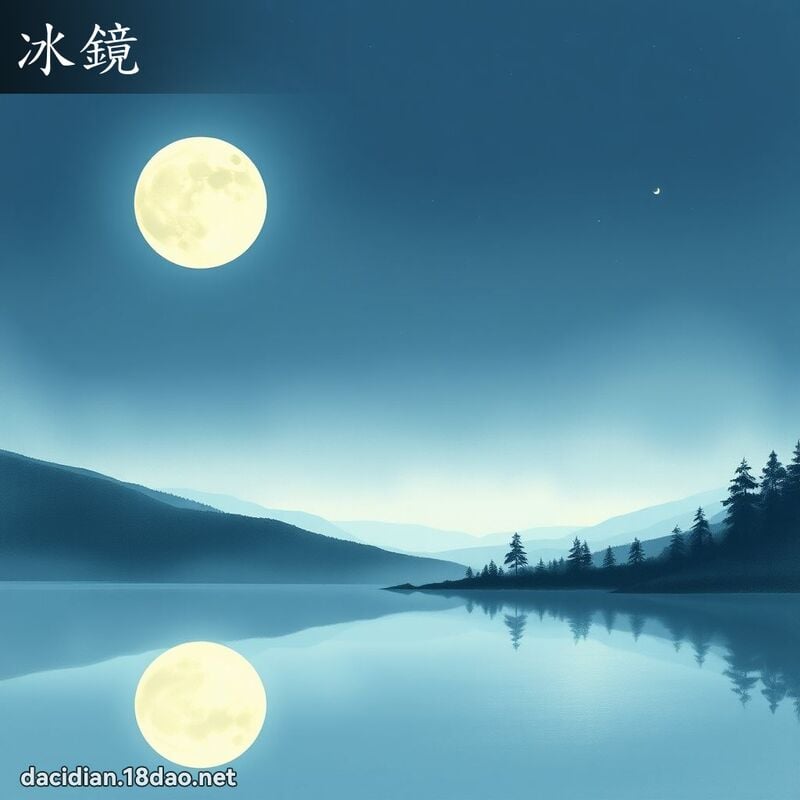 冰鏡 - 國語大辭典配圖