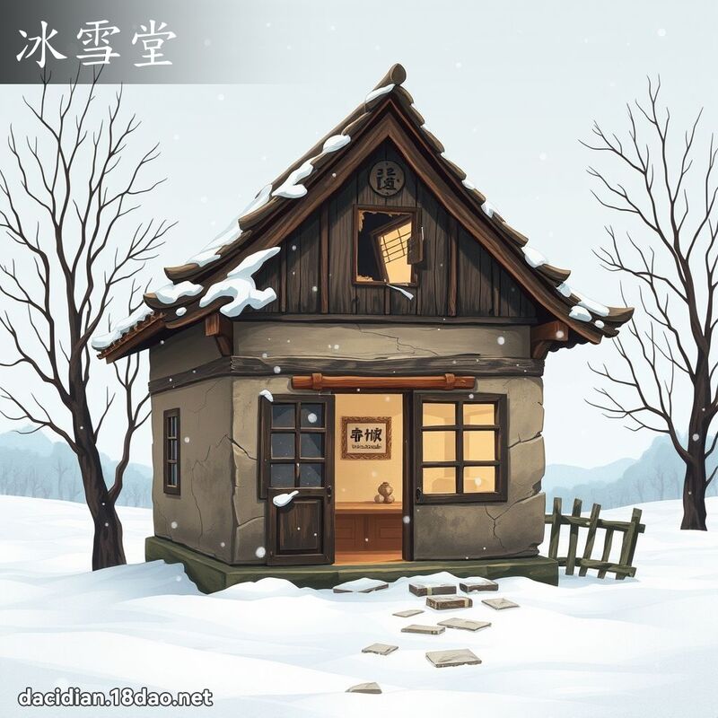 冰雪堂 - 國語大辭典配圖