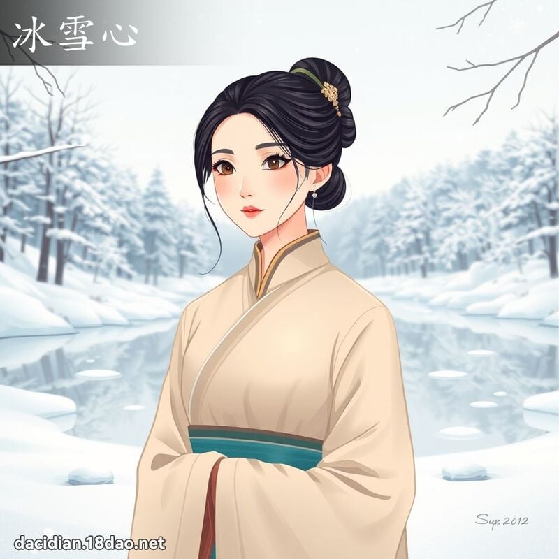 冰雪心 - 國語大辭典配圖