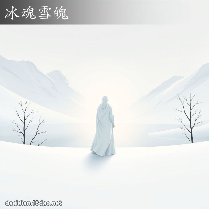 冰魂雪魄 - 国语大辞典配图