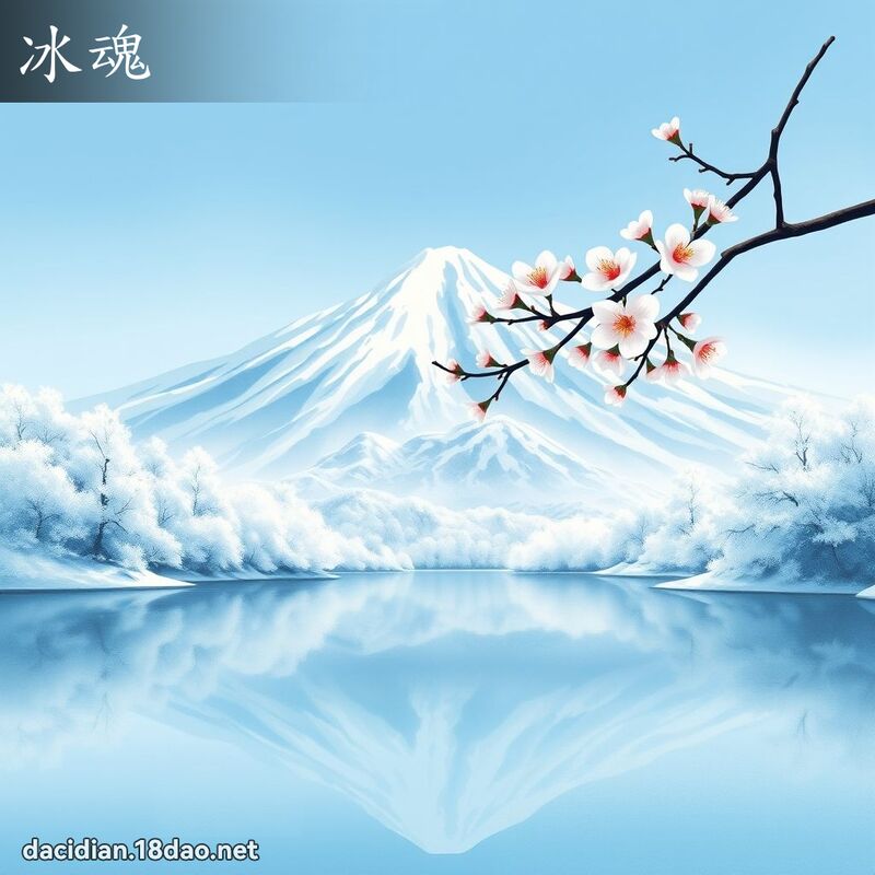 冰魂 - 国语大辞典配图