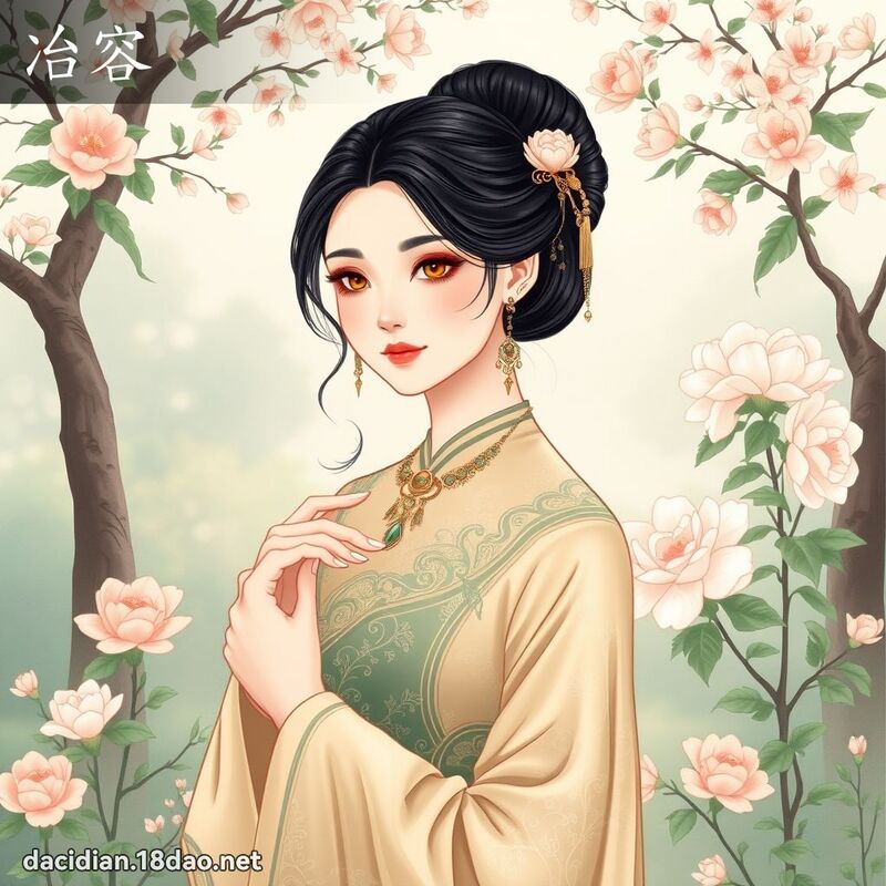冶容 - 國語大辭典配圖