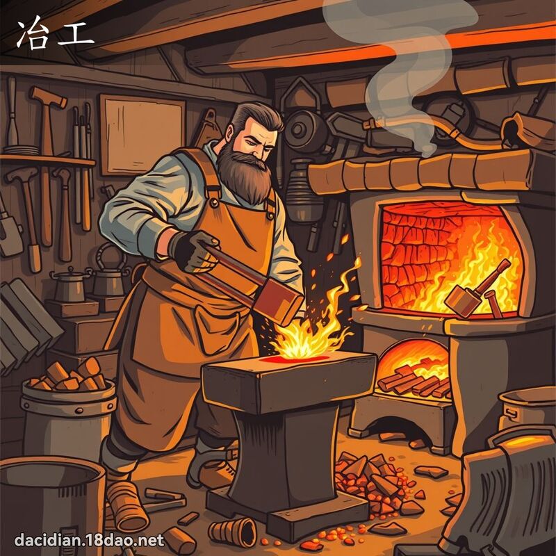 冶工 - 国语大辞典配图