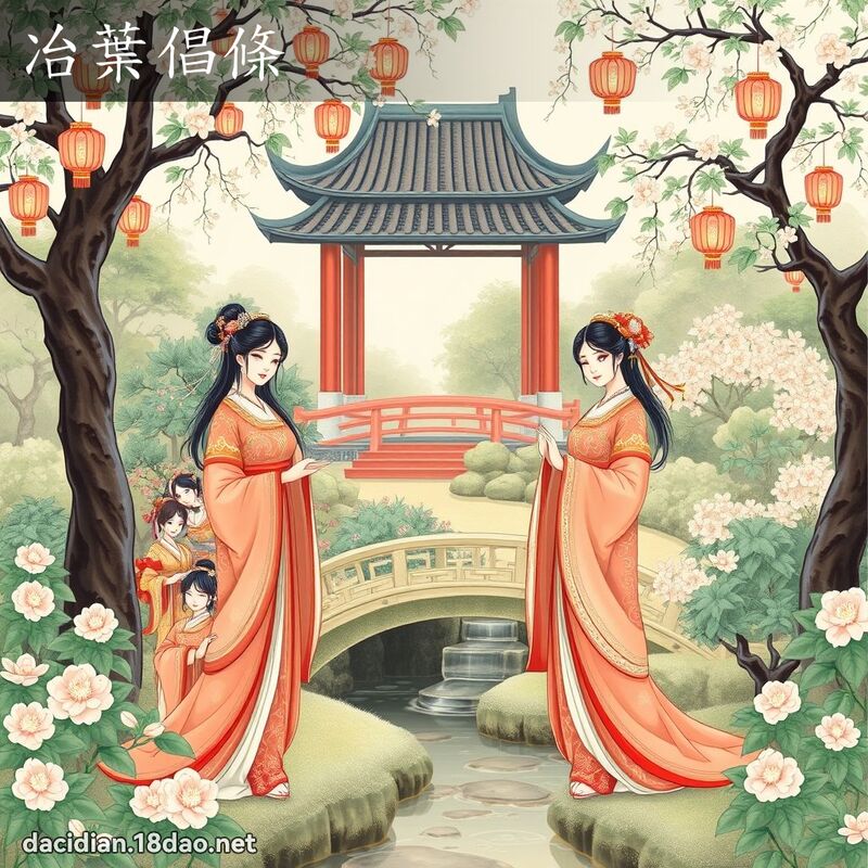 冶葉倡條 - 國語大辭典配圖