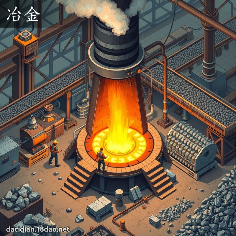 冶金 - 國語大辭典配圖