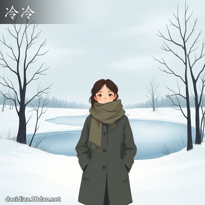 冷冷 - 國語大辭典配圖