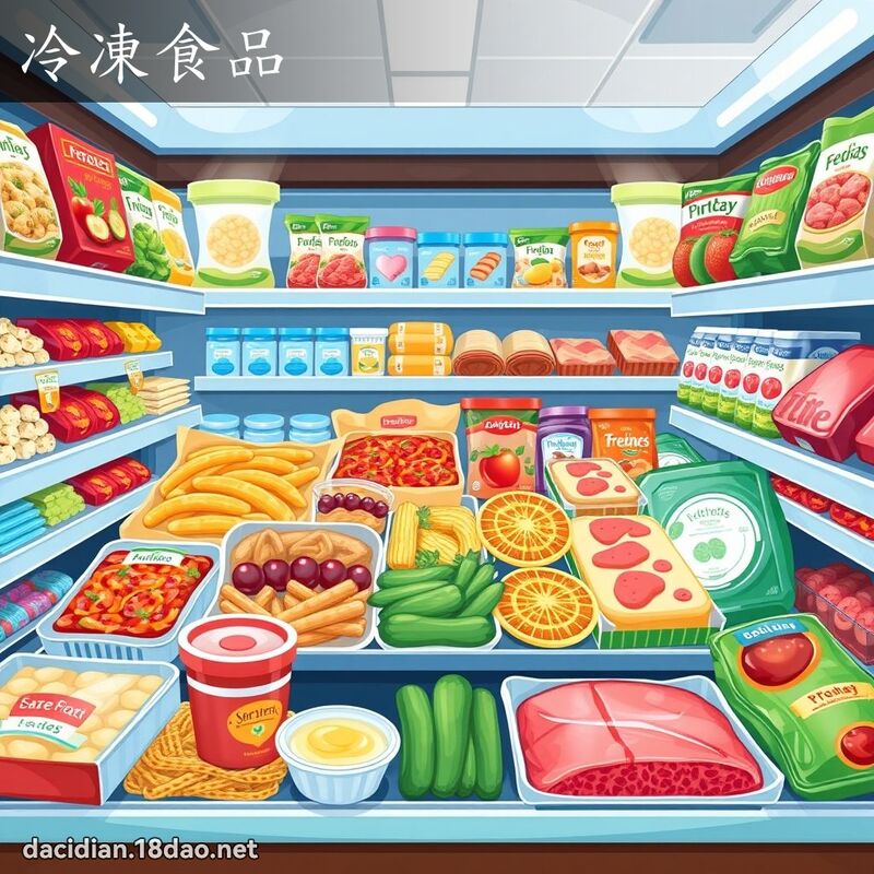 冷冻食品 - 国语大辞典配图