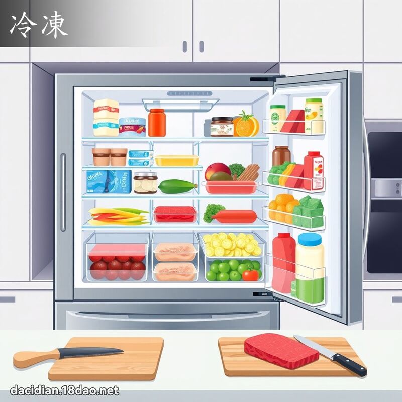 冷凍 - 國語大辭典配圖