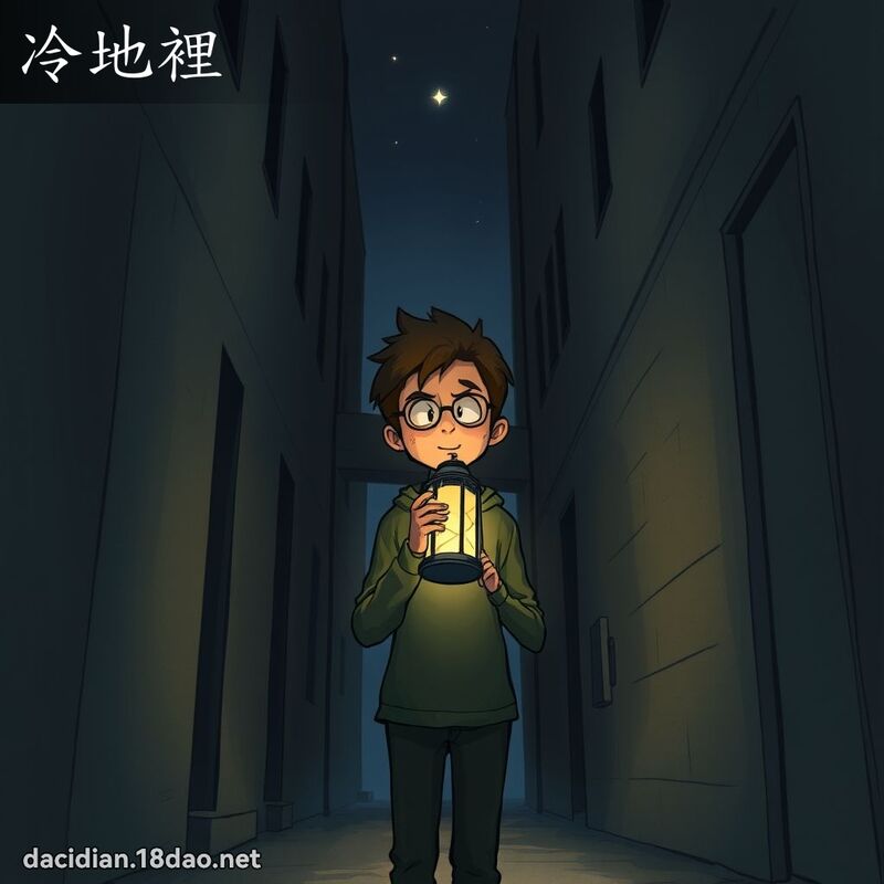 冷地里 - 国语大辞典配图