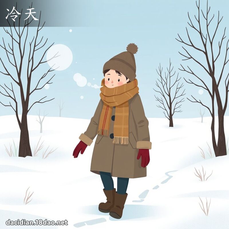 冷天 - 國語大辭典配圖
