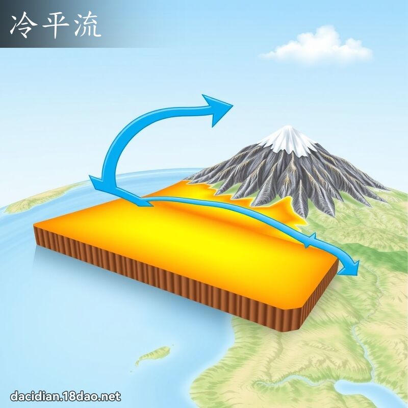 冷平流 - 國語大辭典配圖