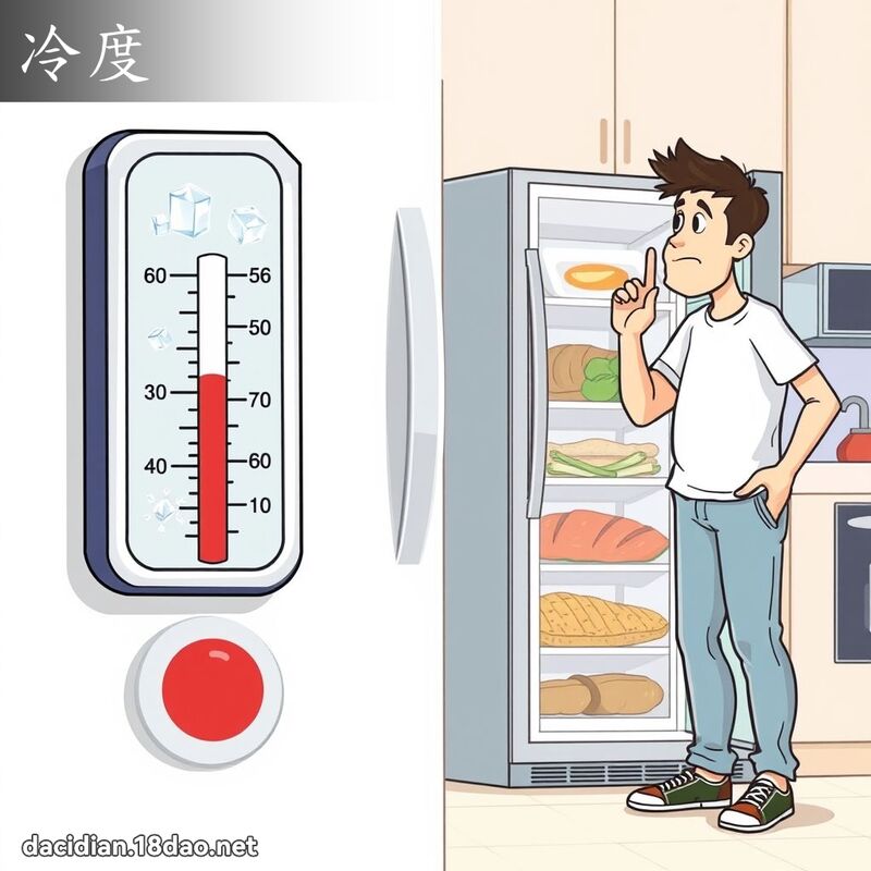 冷度 - 国语大辞典配图