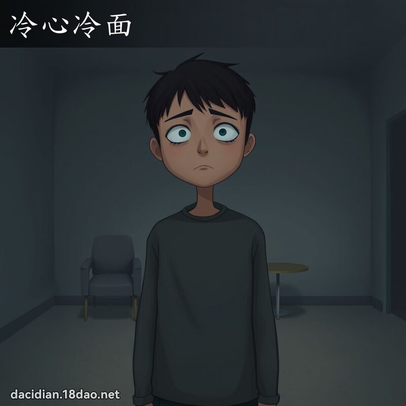 冷心冷面 - 國語大辭典配圖