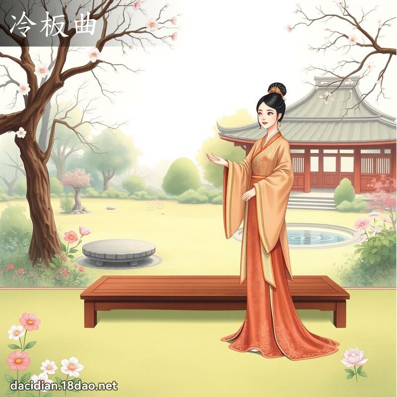 冷板曲 - 国语大辞典配图