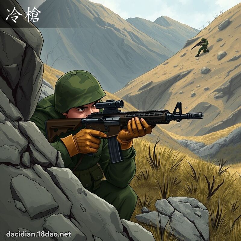冷枪 - 国语大辞典配图