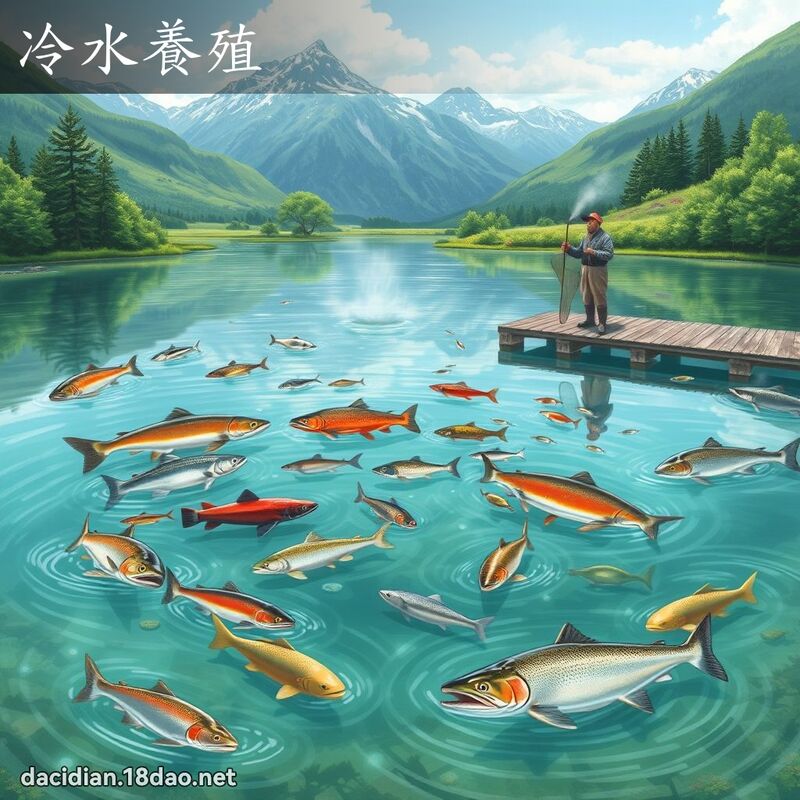 冷水养殖 - 国语大辞典配图
