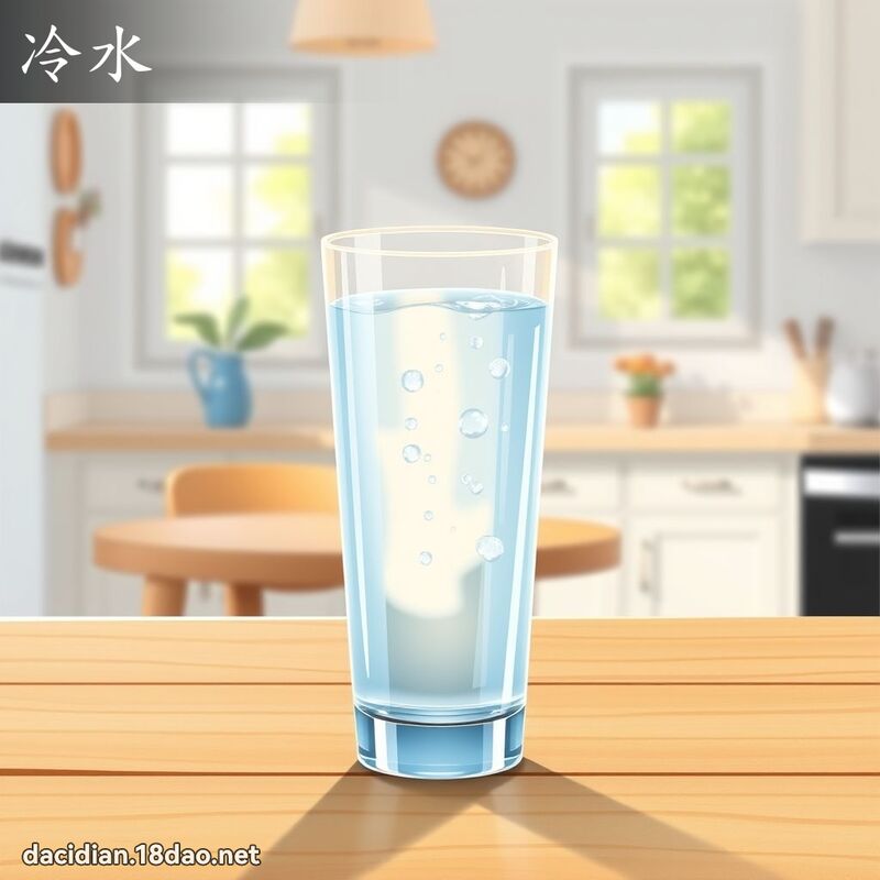 冷水 - 国语大辞典配图