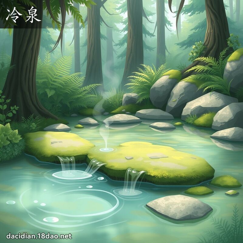 冷泉 - 国语大辞典配图