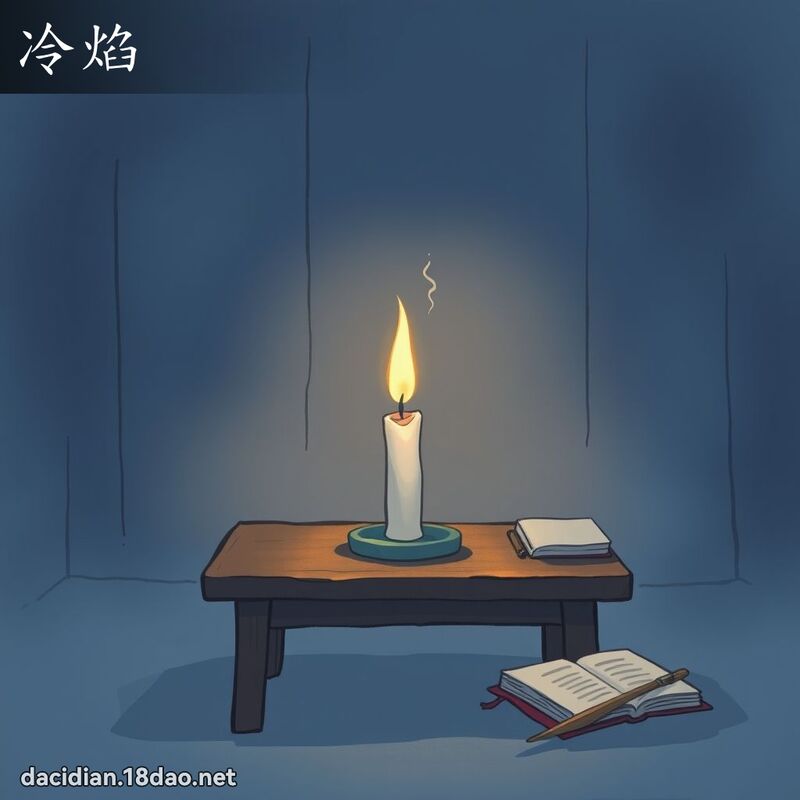 冷焰 - 国语大辞典配图