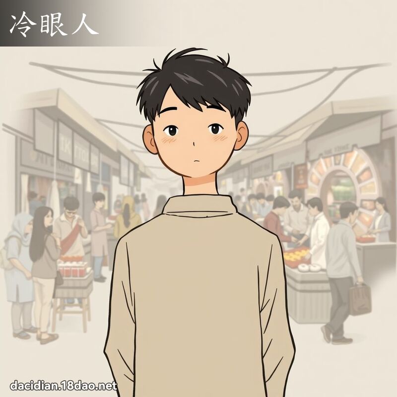 冷眼人 - 國語大辭典配圖