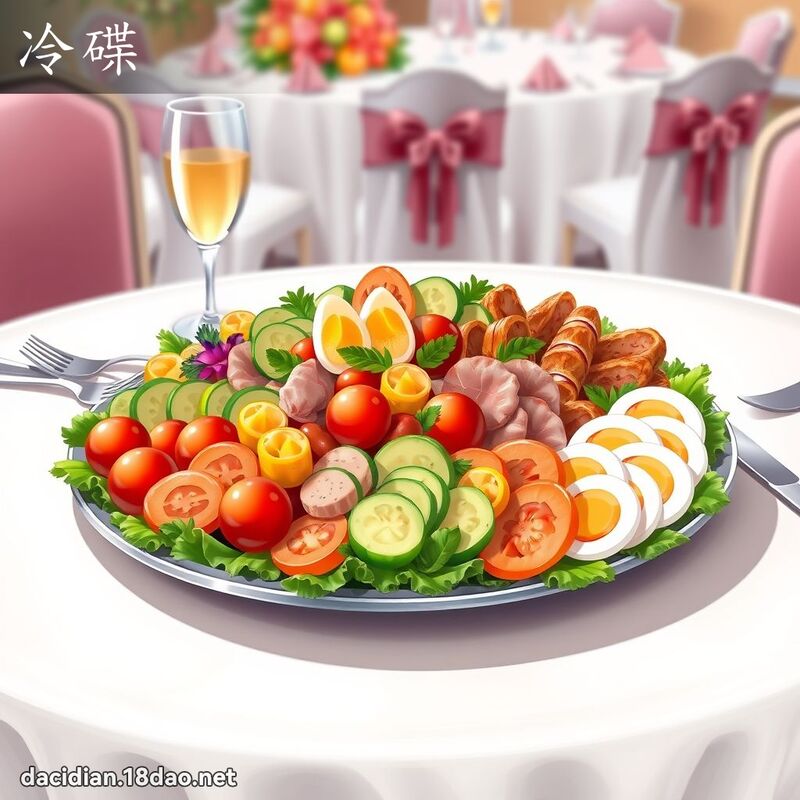 冷碟 - 國語大辭典配圖