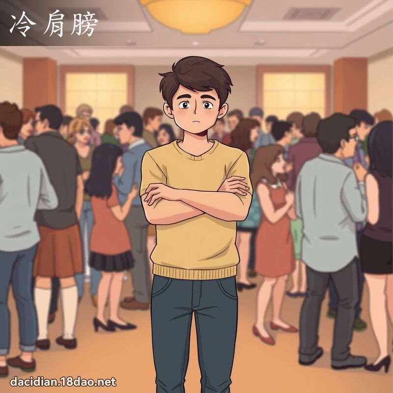 冷肩膀 - 國語大辭典配圖