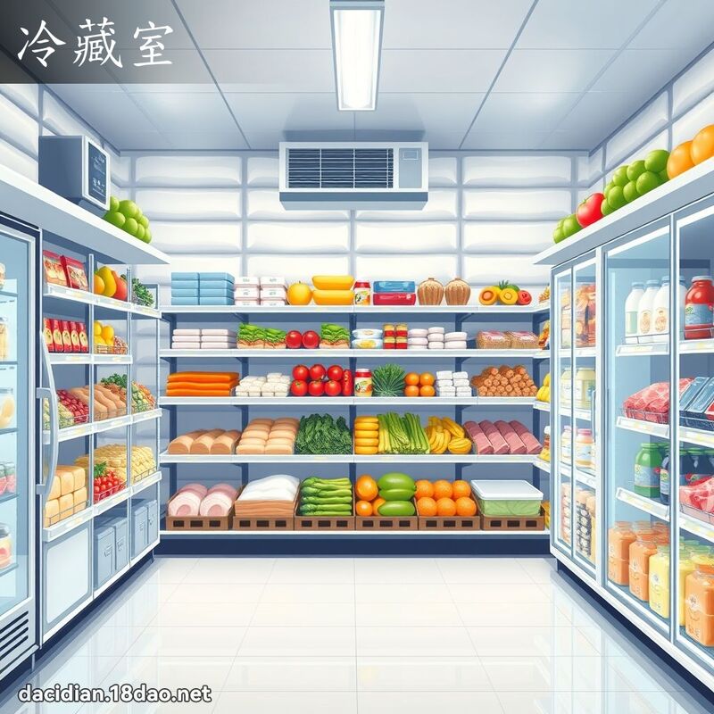 冷藏室 - 國語大辭典配圖
