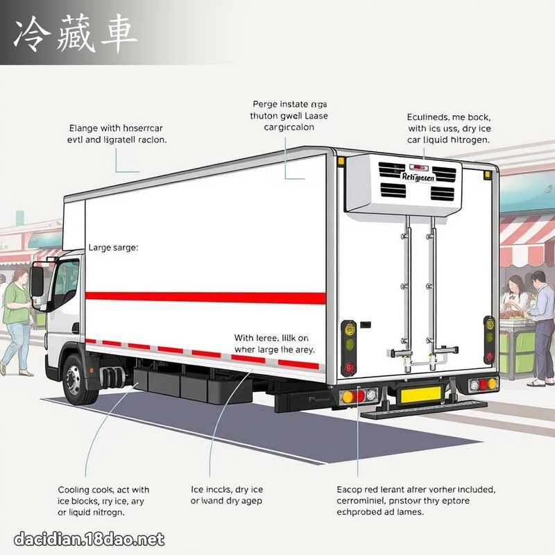 冷藏车 - 国语大辞典配图