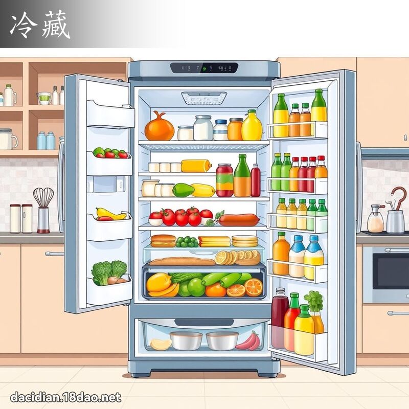 冷藏 - 国语大辞典配图