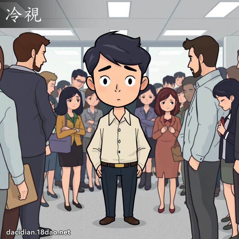 冷视 - 国语大辞典配图
