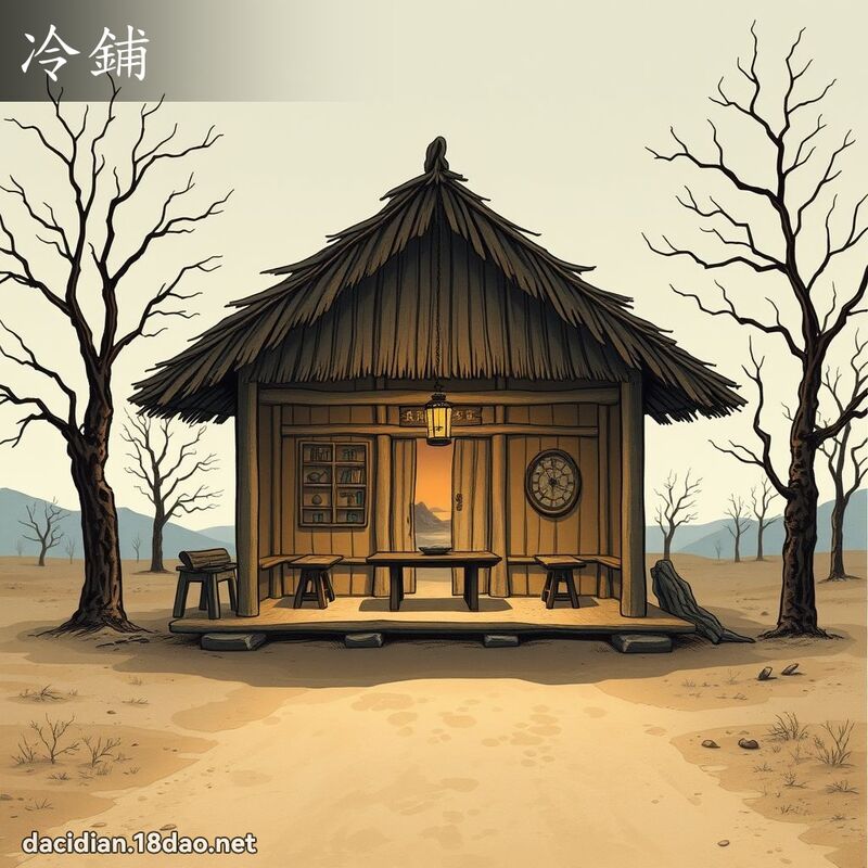 冷鋪 - 國語大辭典配圖