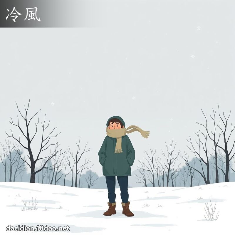 冷风 - 国语大辞典配图